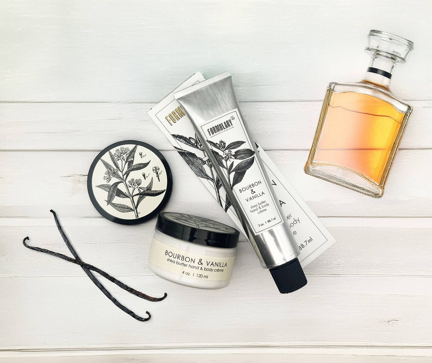NEW Bourbon & Vanilla - Shea Butter Hand and Body Creme Tube