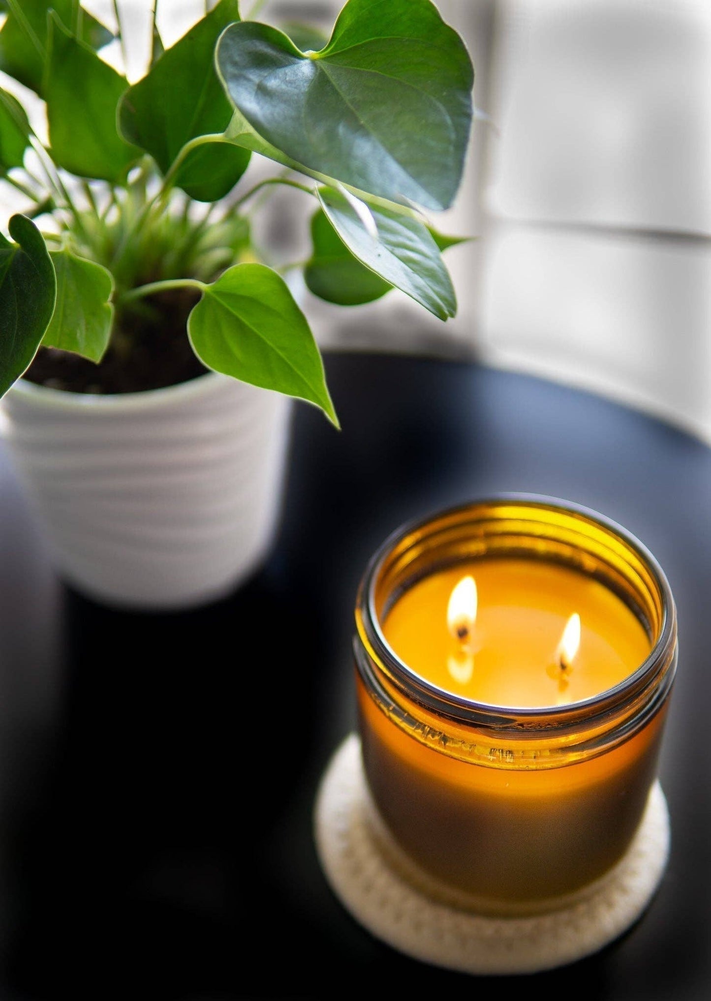 Forever Autumn: 16oz Amber Jar
