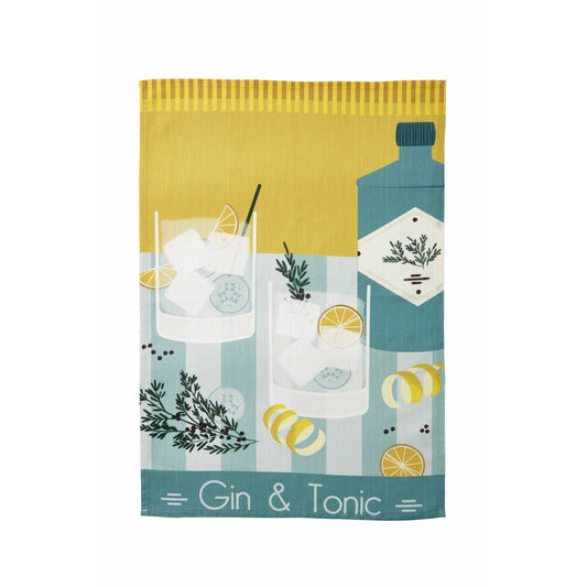 Gin & Tonic - Linen/Cotton Tea Towels