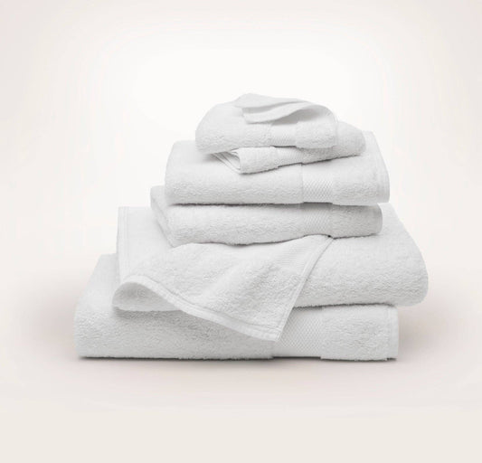 Boll & Branch Plush Bath Towel Set: White