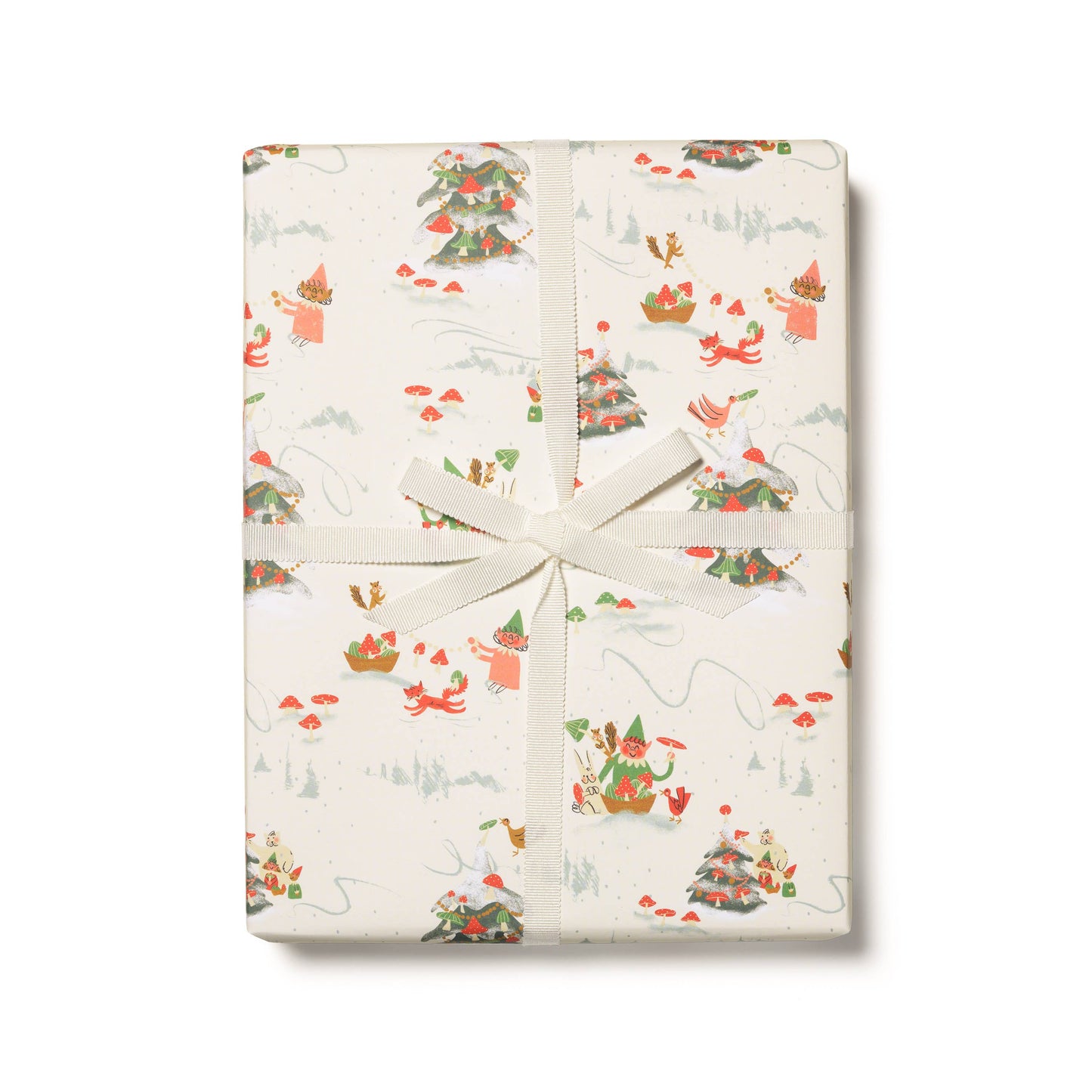 Holiday Critters Recycled Wrapping Paper