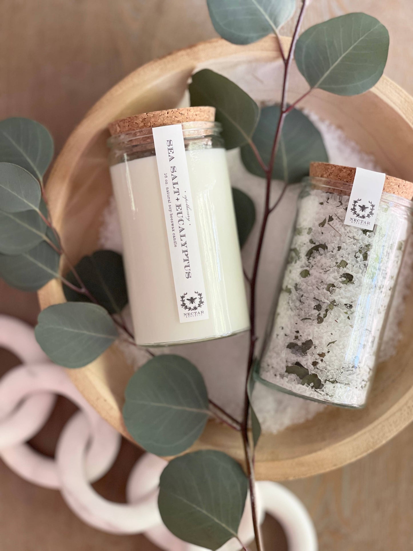 Sea Salt + Eucalyptus : Bath Soak Refill Pouch - 16 oz.