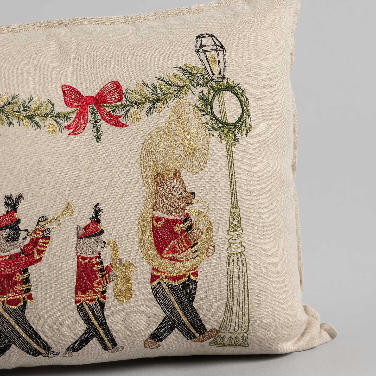 Marching Band Linen Pillow