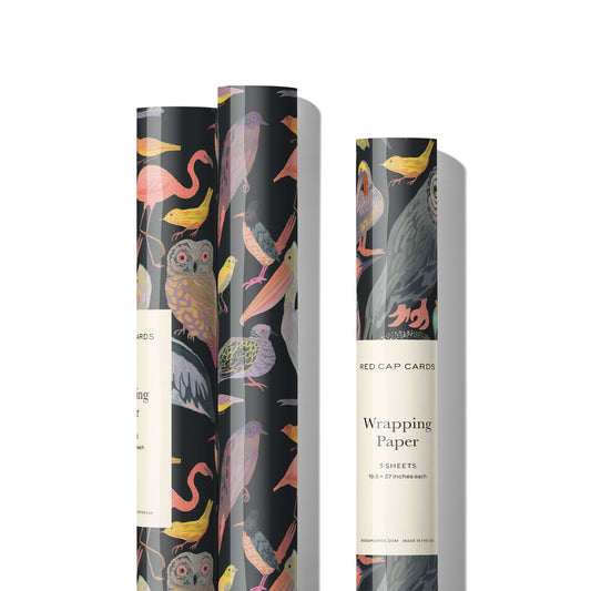 Aviary Recycled Wrapping Paper