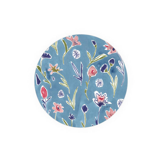Ditzy Flowers Seedlings Coaster