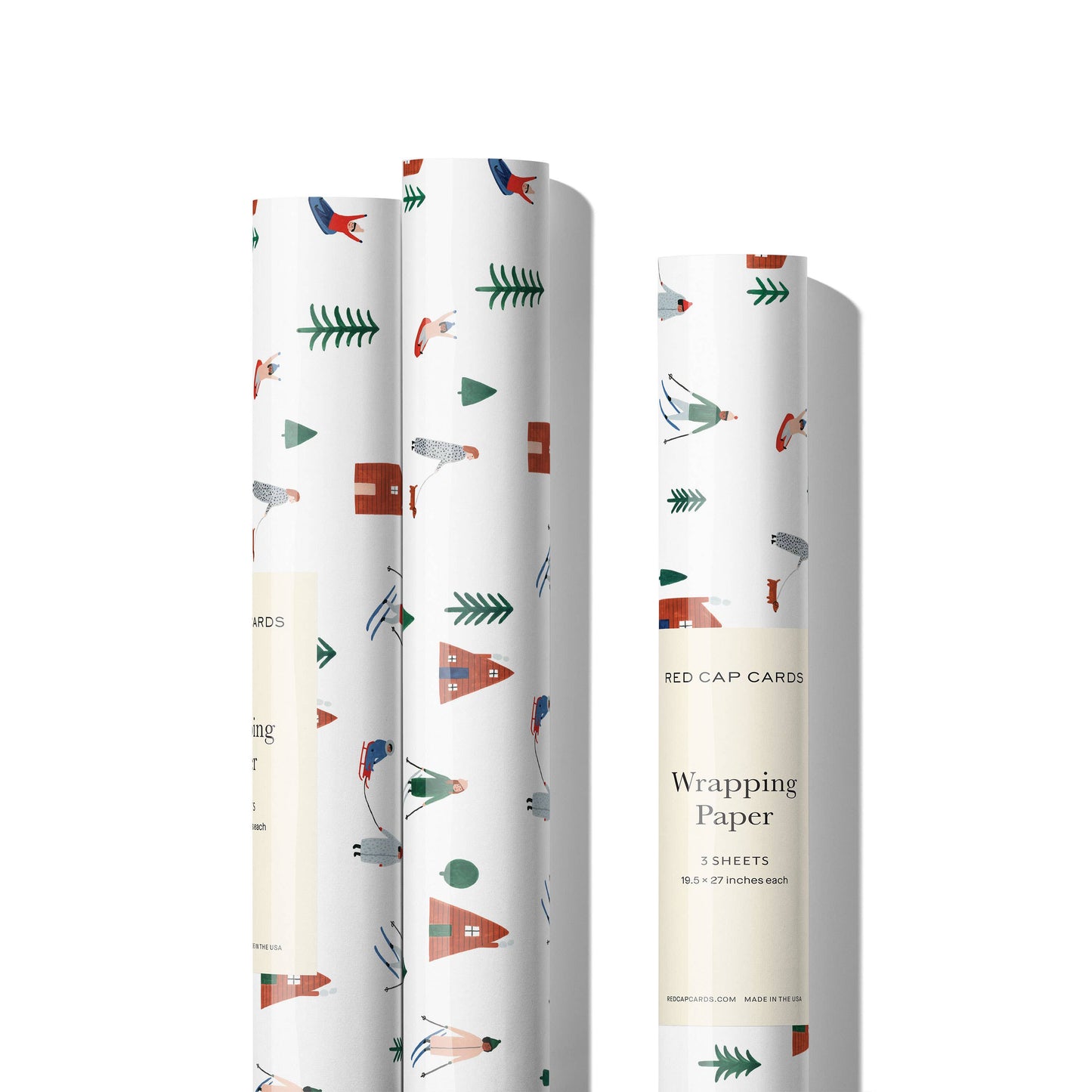 Snow Day Holiday Wrapping Paper