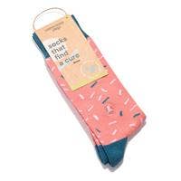 Socks That Find a Cure - Pink Confetti