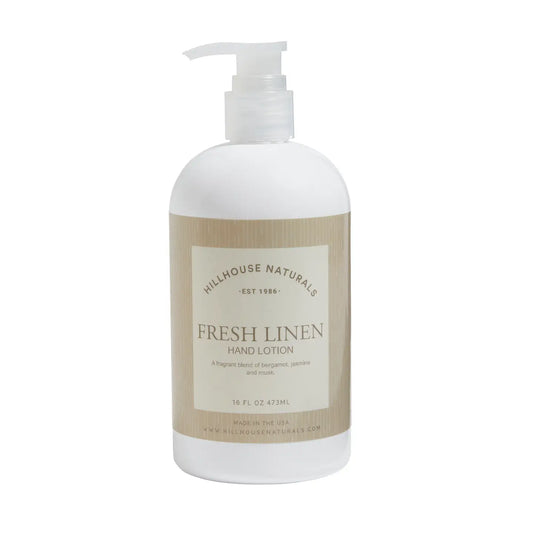 Fresh Linen Hand Lotion 16 oz