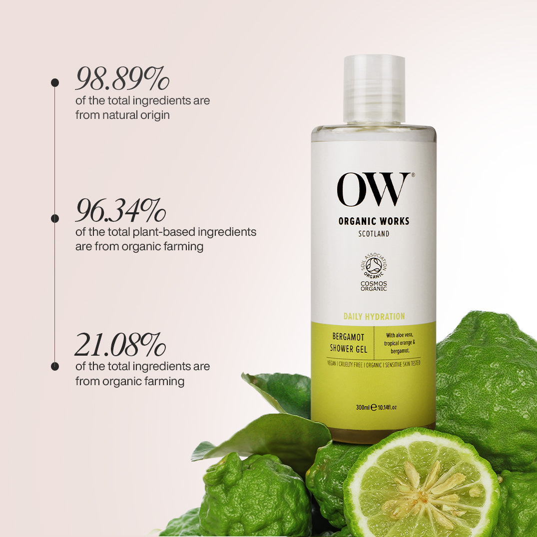 Organic Bergamot Shower Gel