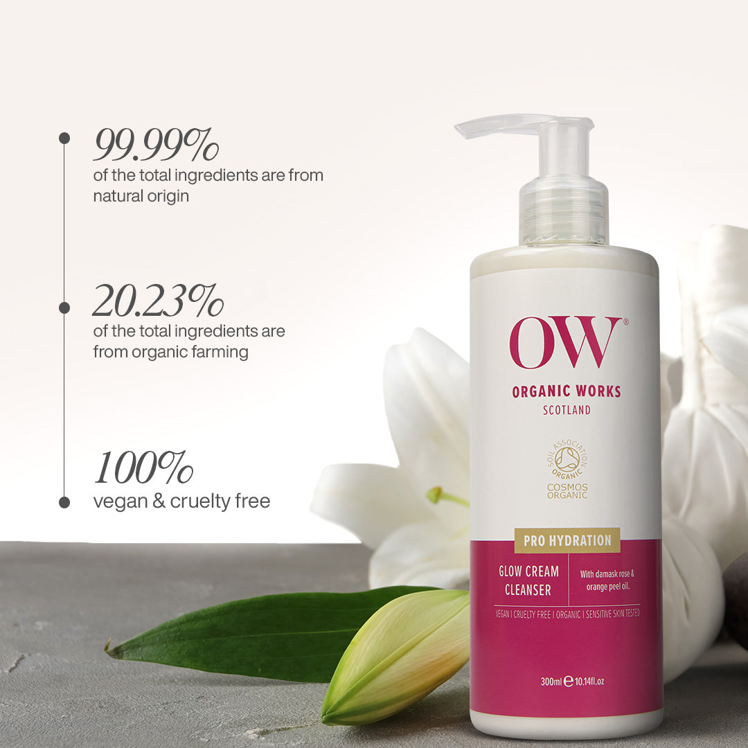 Organic Glow Cream Cleanser 300mL