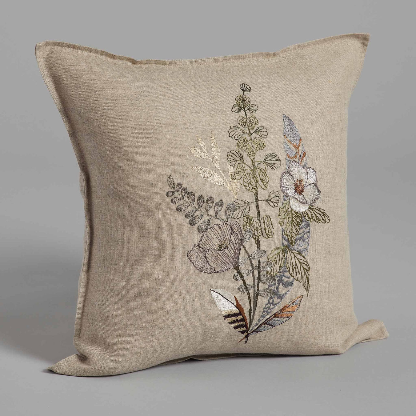 Poppy Linen Pillow by Coral & Tusk