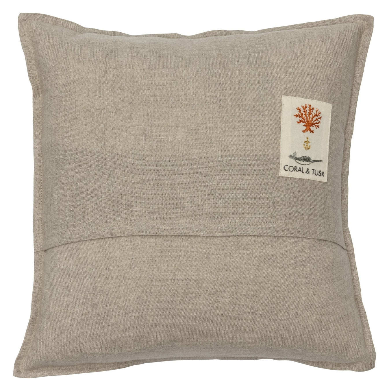 Poppy Linen Pillow by Coral & Tusk