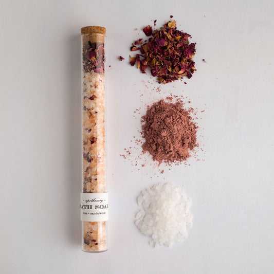 Rose Sandalwood Bath Soak Tube