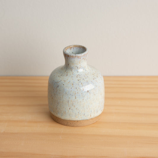 Handmade Ceramic Bud Vase in Opal