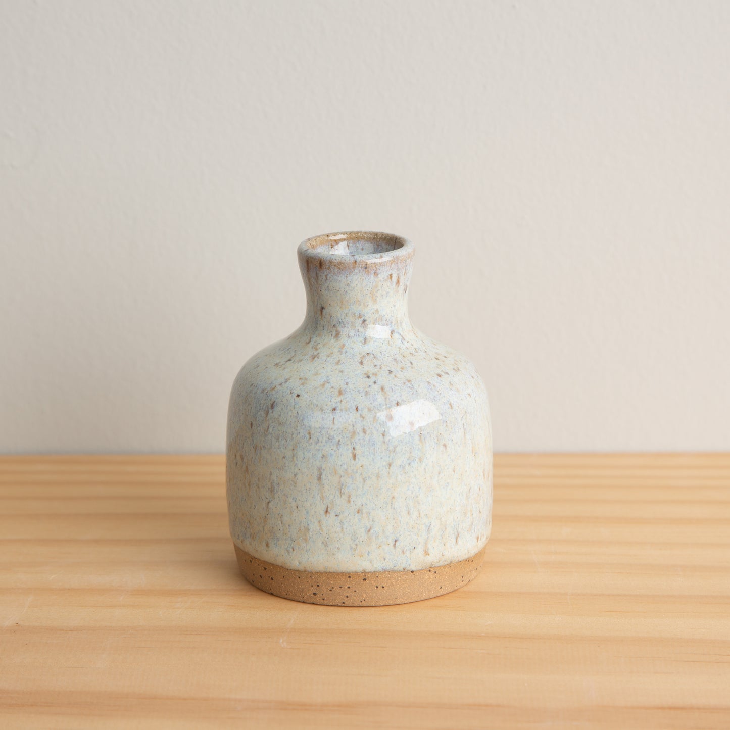 Handmade Ceramic Bud Vase in Opal