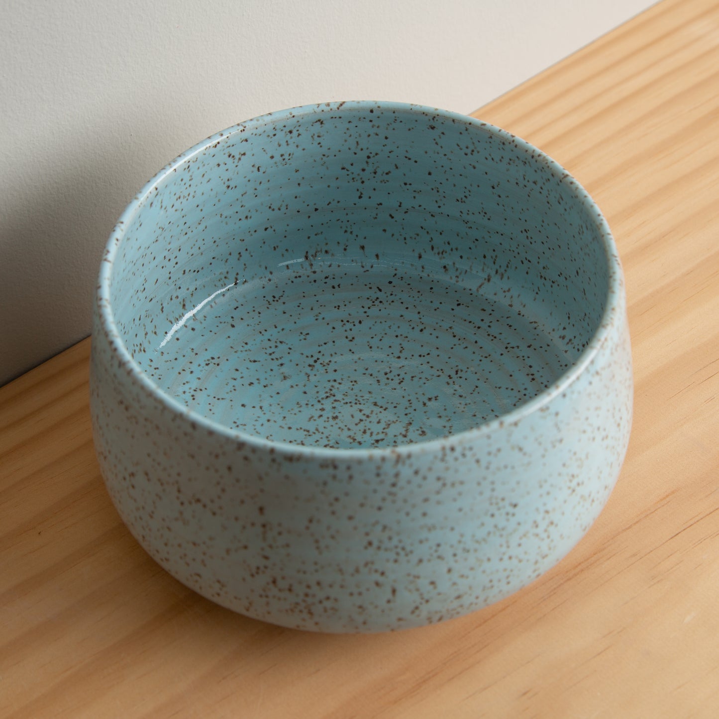 Handmade Ceramic Bowl in Robin's Egg Blue