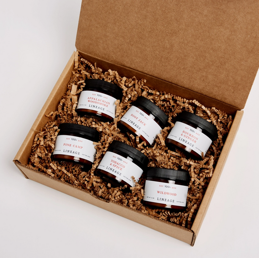 Candle Gift Set - 6 Soy Candles by Lineage