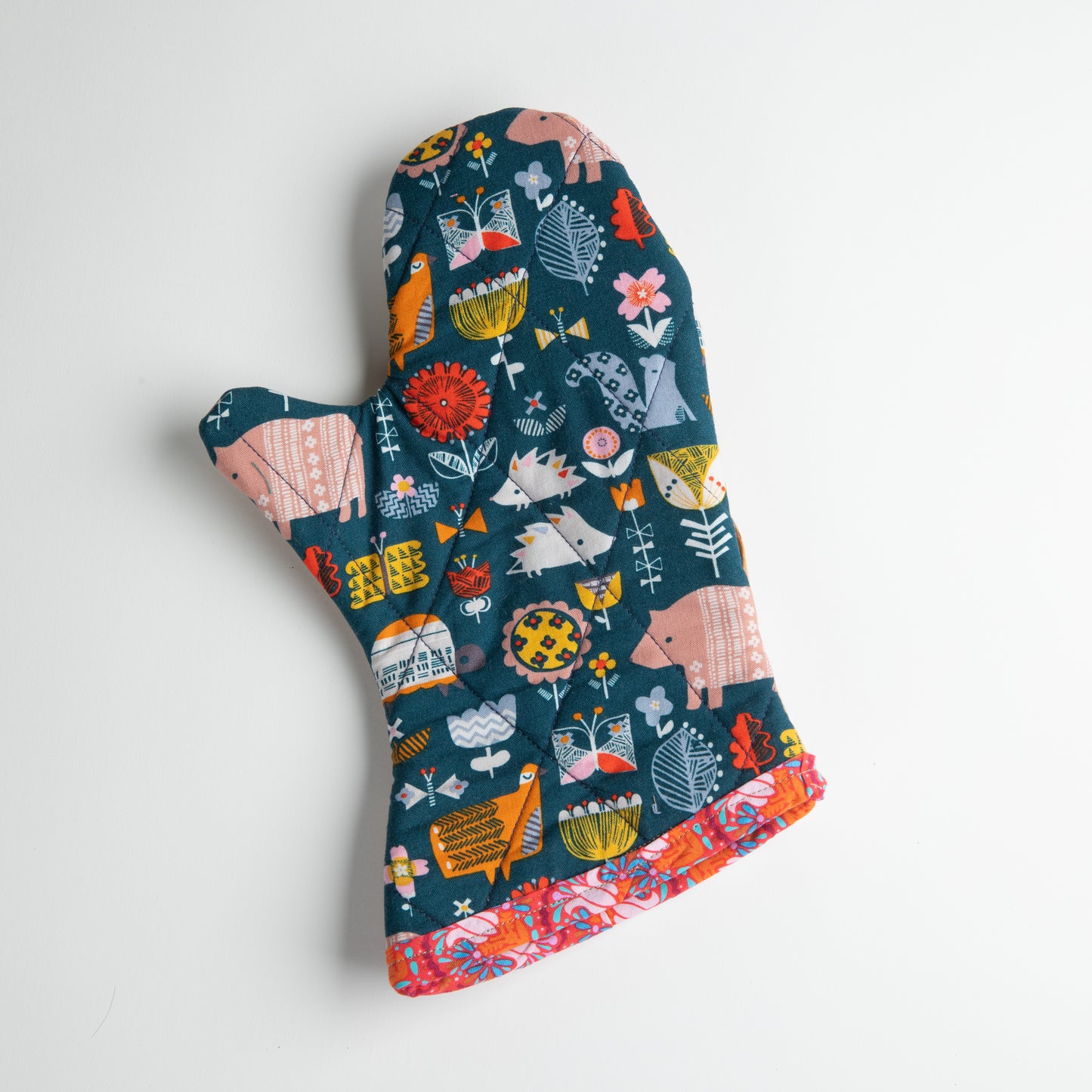 Alma Boheme Handmade Cork & Cotton Oven Mitt