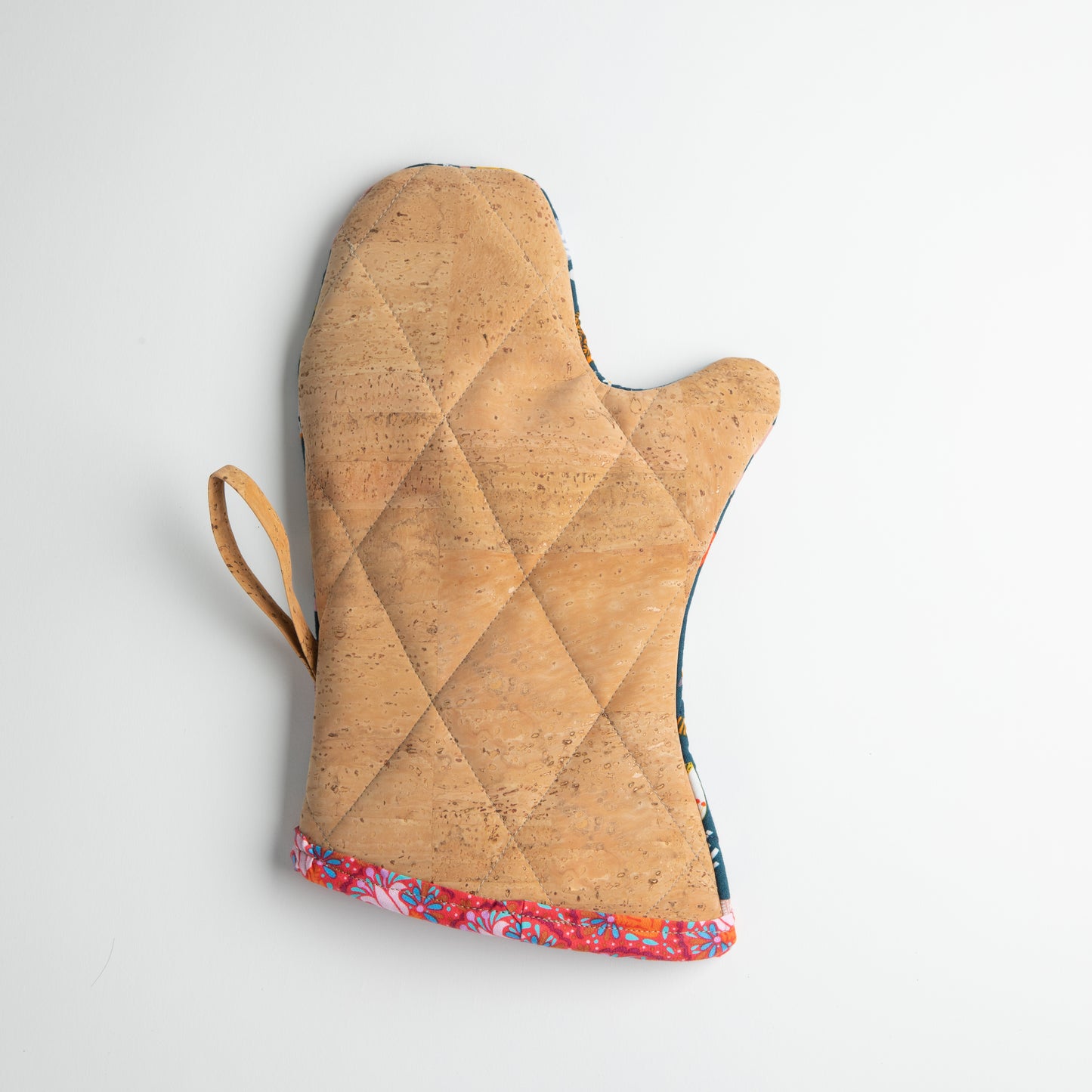 Alma Boheme Handmade Cork & Cotton Oven Mitt