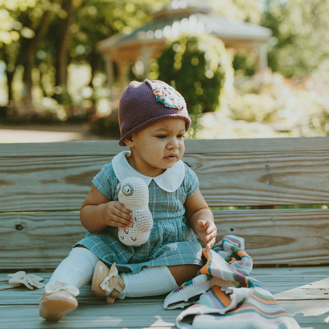 Woodland Toy - Baby Owl Rattle