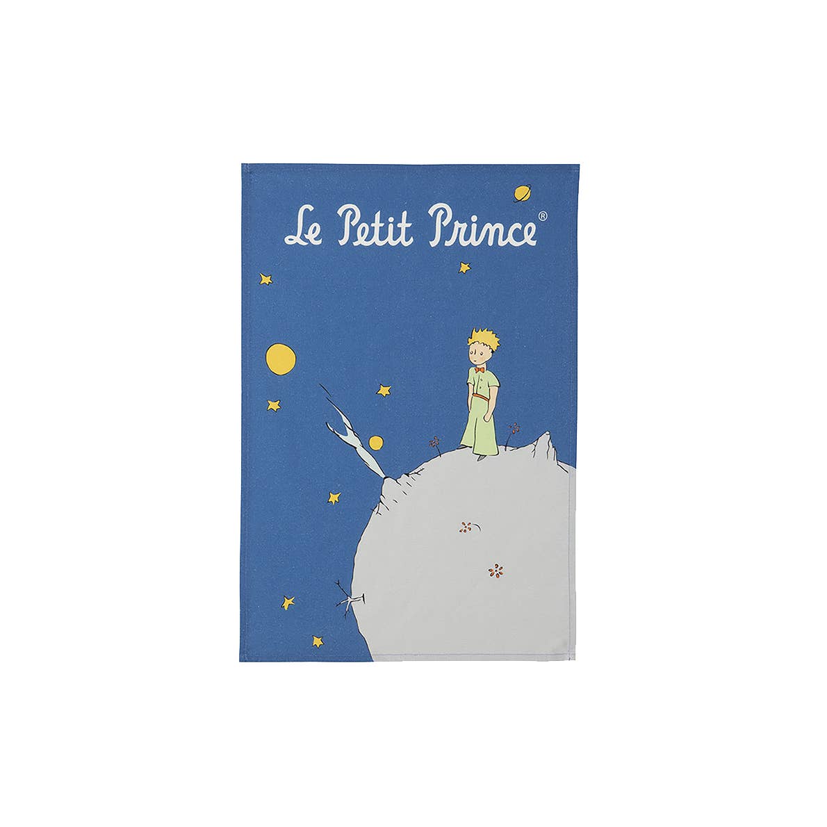 Little Prince - Planete - Printed Tea Towel in Cotton