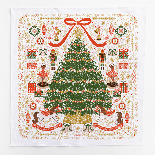 Christmas Tree Tea Towel