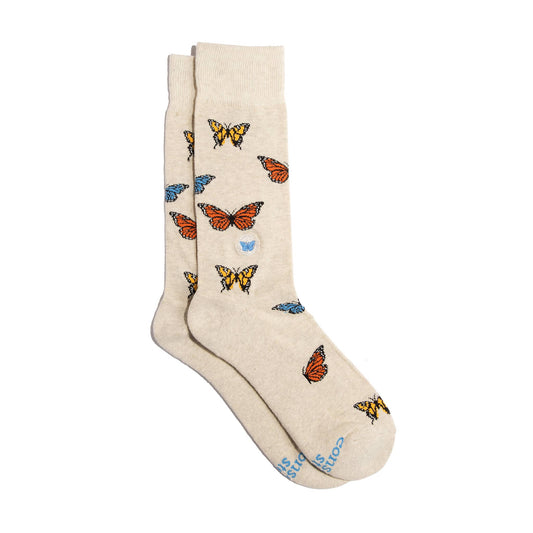 Socks that Protect Butterflies: Medium