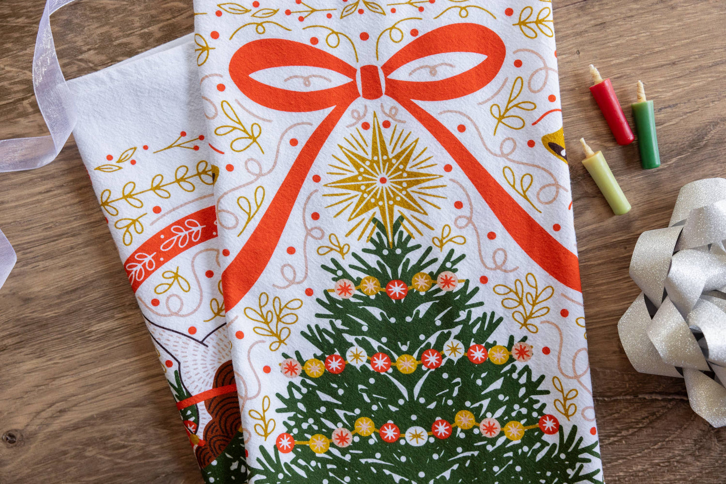 Christmas Tree Tea Towel