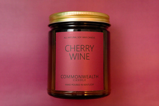Cherry Wine: 8oz Amber Jar