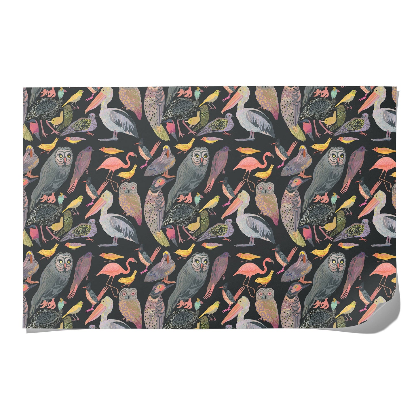Aviary Recycled Wrapping Paper