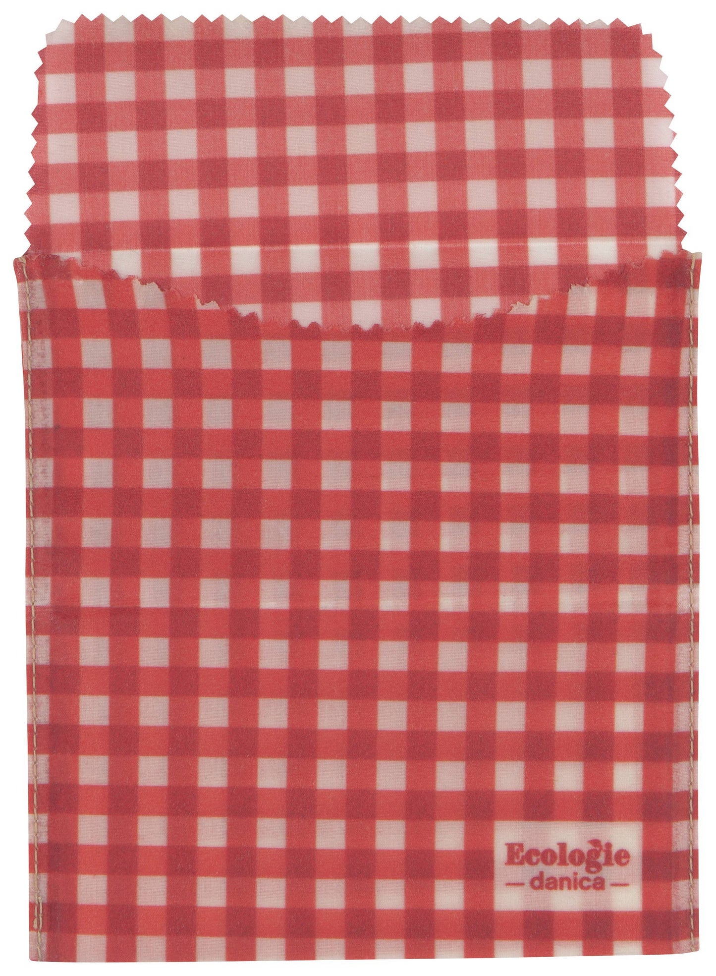 Gingham Dot Beeswax Sandwich Bag Set of 2