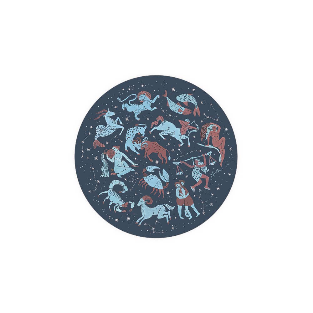 What's Your Sign Seedlings Coaster