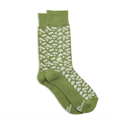 Socks that Plant Trees - Green Branches