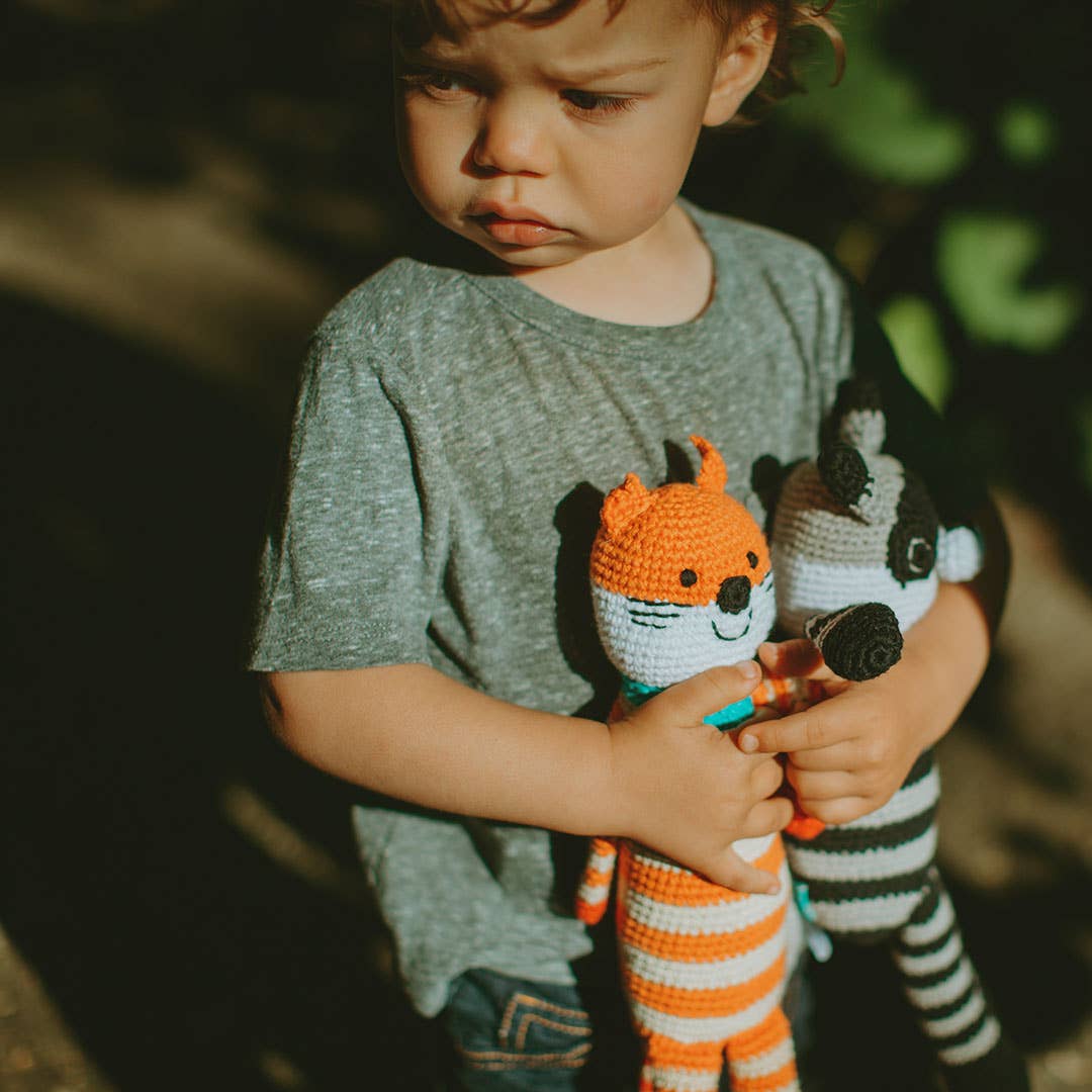 Friendly Fox - Woodland-Themed Stuffed Animal