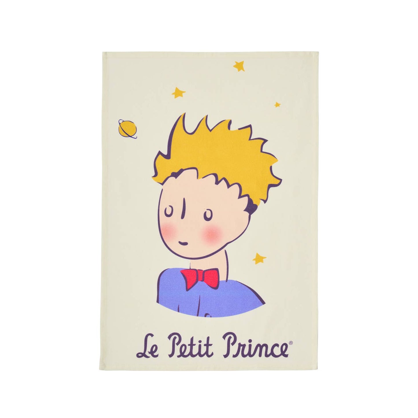Little Prince - Portrait - Printed Tea Towel in Cotton