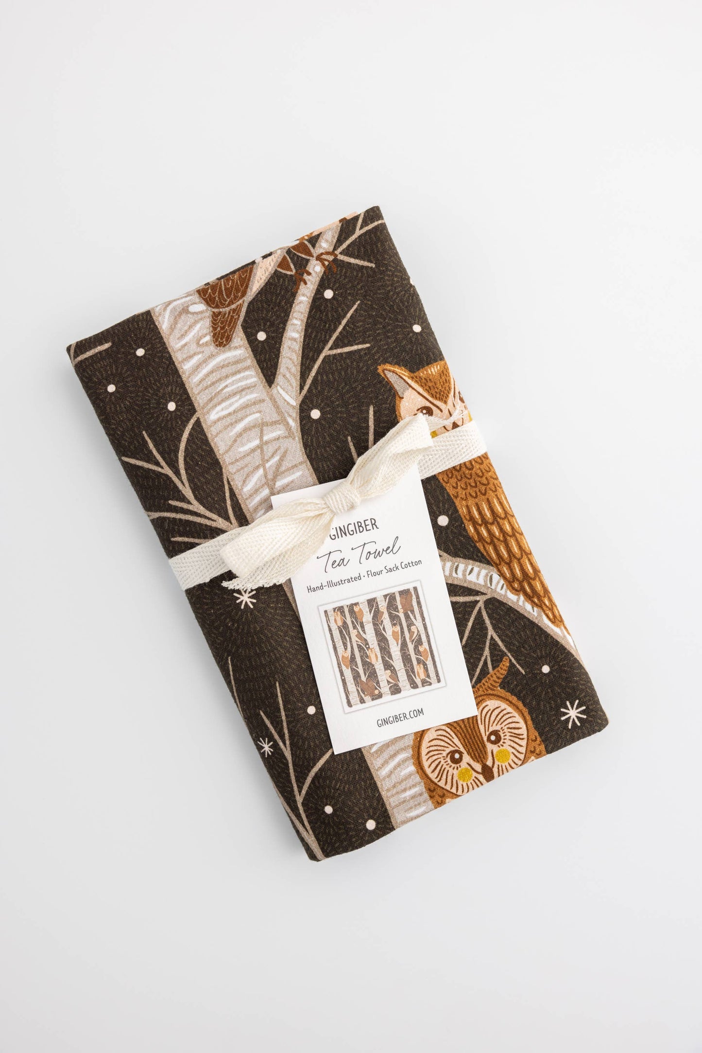 Owl Tea Towel