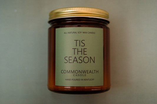 Tis the Season: 16oz Amber Jar