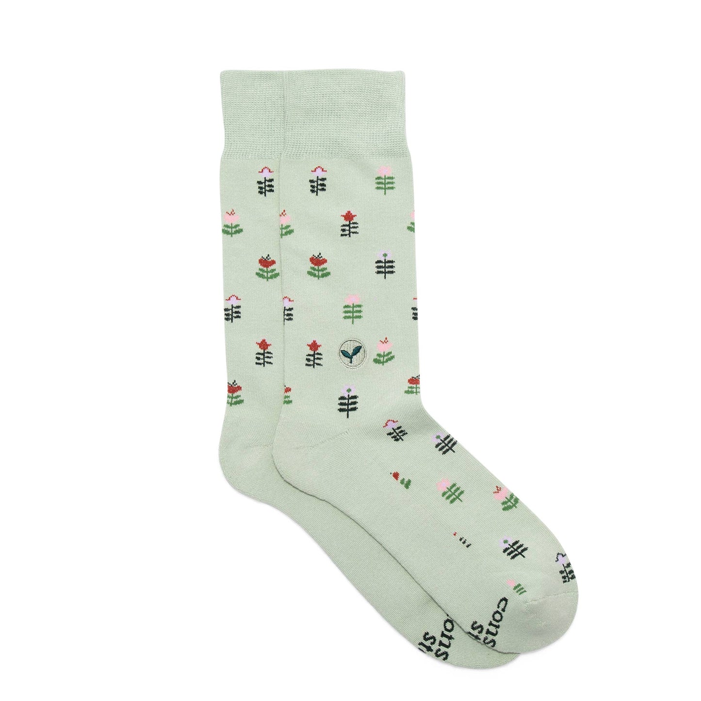 Socks that Plant Trees - Green Tulips